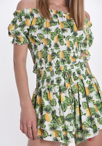 Coordinato in Cotone con balze - ph 4