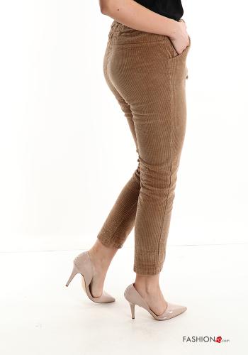 Cotton Trousers with pockets with bow - ph 3