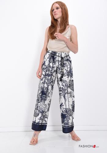 Pantalónes  con cinturón Estampado natural - ph 5