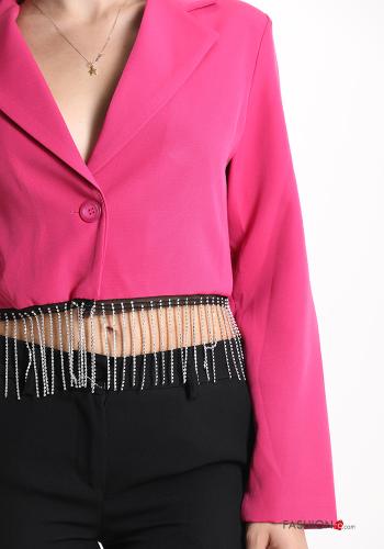 Blazer with buttons with fringe - ph 4