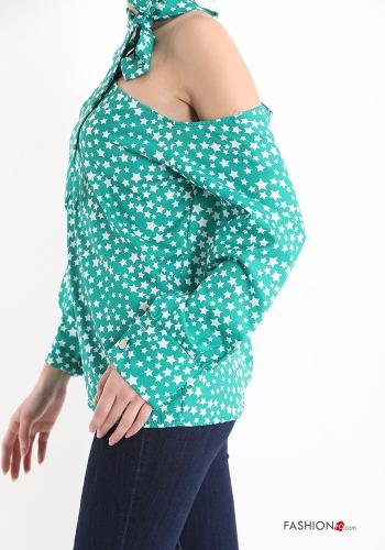 Blusa Estampado de estrellas con lazo - ph 3