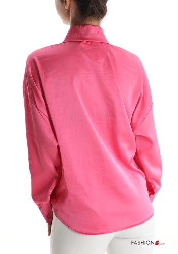 Satin Hemd mit knoten - ph 2