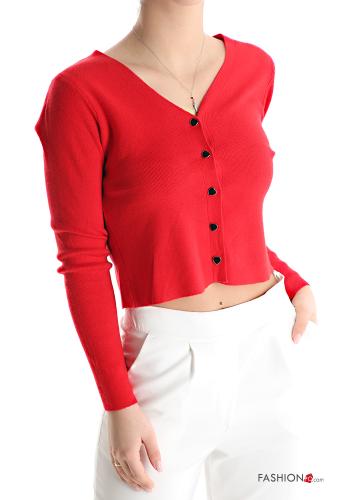 Cardigan con bottoni - ph 1