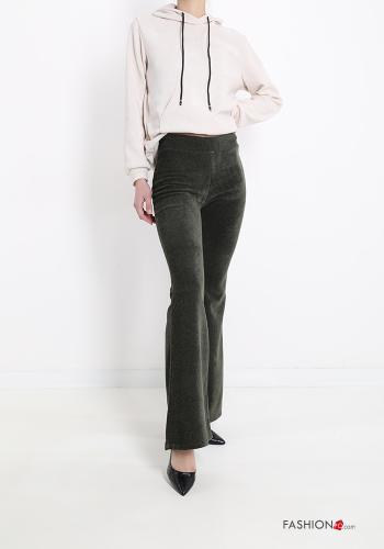 ausgestellte Samt Hose - ph 5