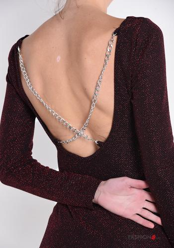 Abito lurex scollo a V - ph 4