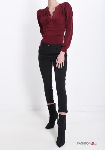 Body encaje con cuello en v - ph 5