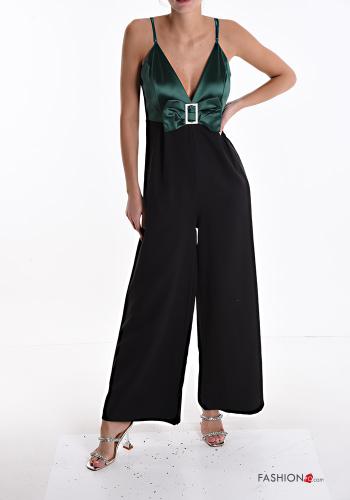 Jumpsuit scollo a V con zip