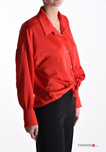 satin Shirt with knot - ph 3