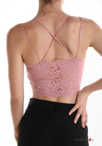 lace trim Top with v-neck - ph 2