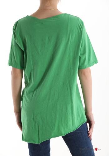 Cotton T-shirt with bow - ph 2