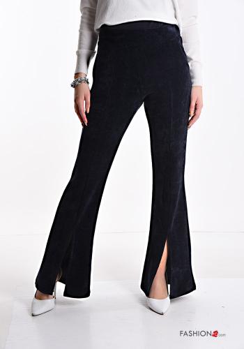 ausgestellte Hose aus Baumwolle mit Taschen - ph 1