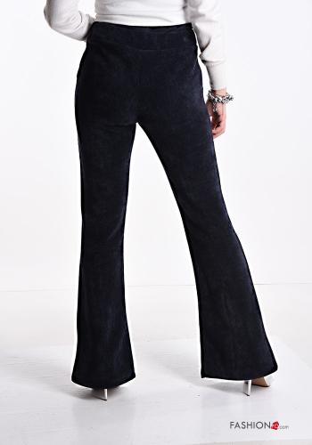 ausgestellte Hose aus Baumwolle mit Taschen - ph 2