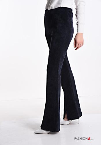 ausgestellte Hose aus Baumwolle mit Taschen - ph 3