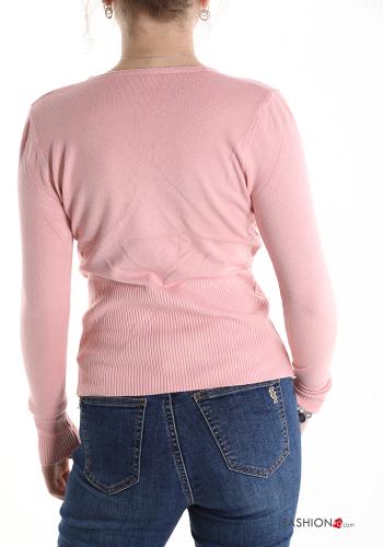 Pull à col en V - ph 2