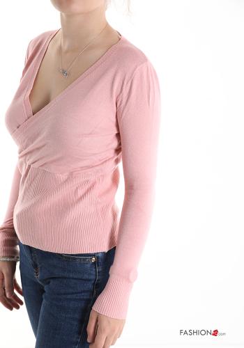 Pull à col en V - ph 3