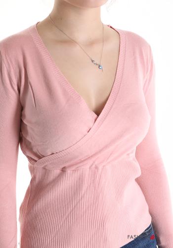 Pull à col en V - ph 4