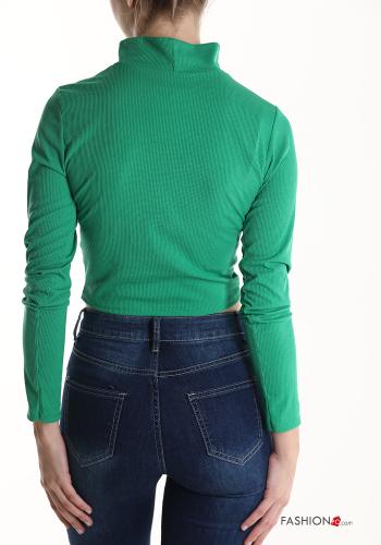 extra long sleeve Top with v-neck - ph 2