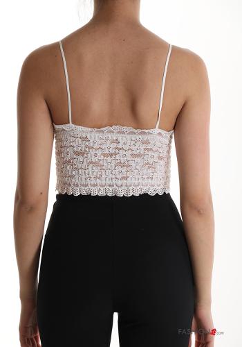 lace trim Top with cups - ph 2