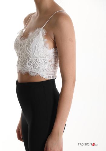 lace trim Top with cups - ph 3