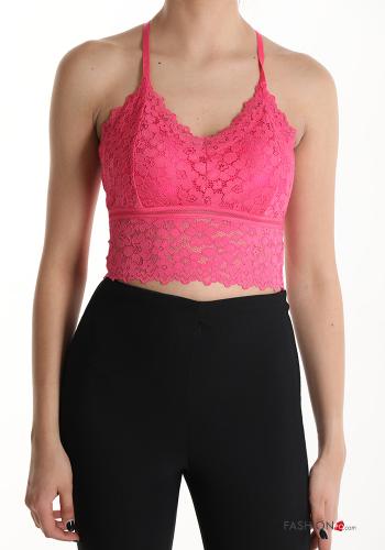 Top pizzo con coppe