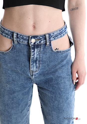 wide leg Cotton Jeans - ph 4