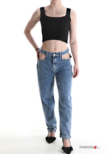 wide leg Cotton Jeans - ph 5