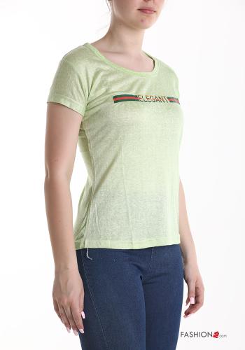 Lettering print T-shirt - ph 3