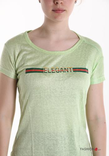 Lettering print T-shirt - ph 4