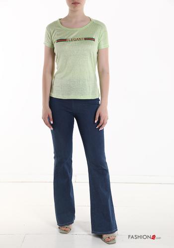 Lettering print T-shirt - ph 5