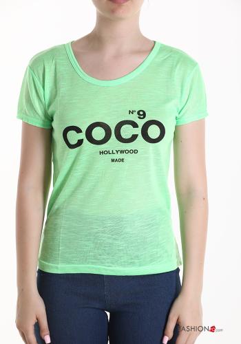 Lettering print T-shirt
