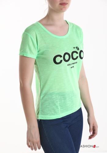 Lettering print T-shirt - ph 3