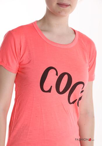 Lettering print T-shirt - ph 4