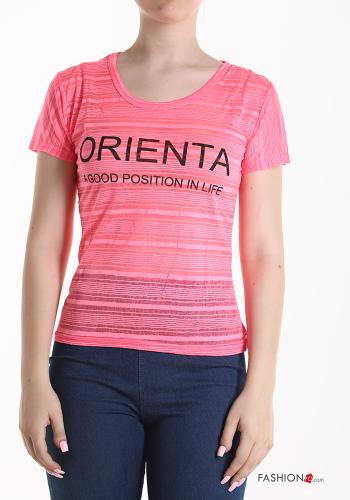 Lettering print T-shirt