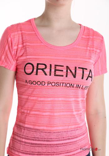 Lettering print T-shirt - ph 4