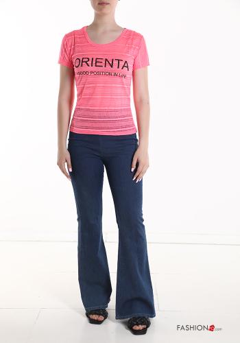 Lettering print T-shirt - ph 5