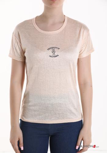 Lettering print T-shirt - ph 1