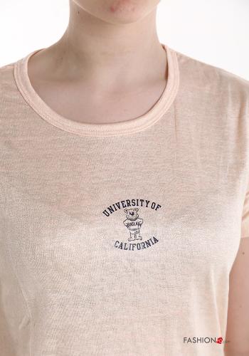 Lettering print T-shirt - ph 4