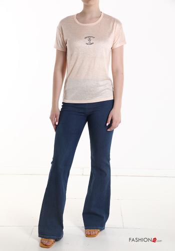 Lettering print T-shirt - ph 5