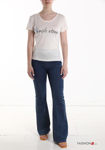 Lettering print T-shirt - ph 5