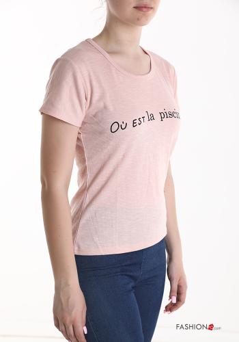Lettering print T-shirt - ph 3