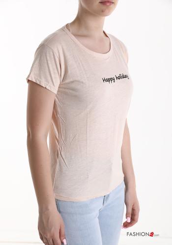 Lettering print T-shirt - ph 3