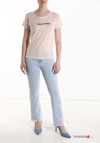Lettering print T-shirt - ph 5