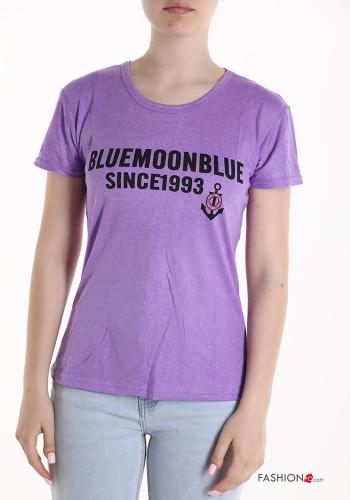 Lettering print T-shirt - ph 1