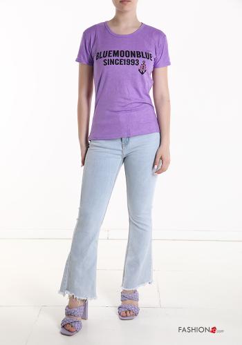 Lettering print T-shirt - ph 5