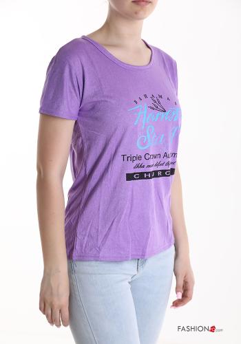 Lettering print T-shirt - ph 3