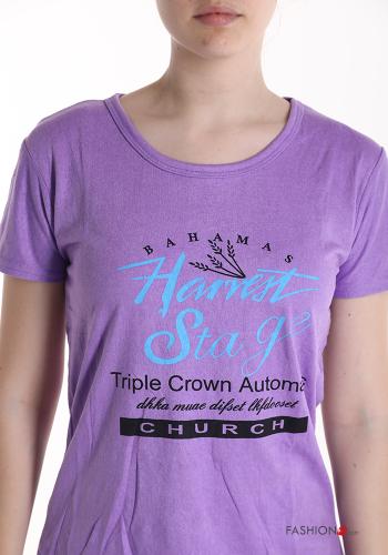 Lettering print T-shirt - ph 4