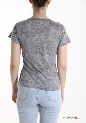 Lettering print T-shirt - ph 2