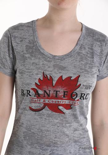 Lettering print T-shirt - ph 4