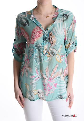 Blusa Fantasia floreale