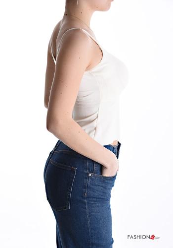 Top sans manches à boutons avec bonnets - ph 3